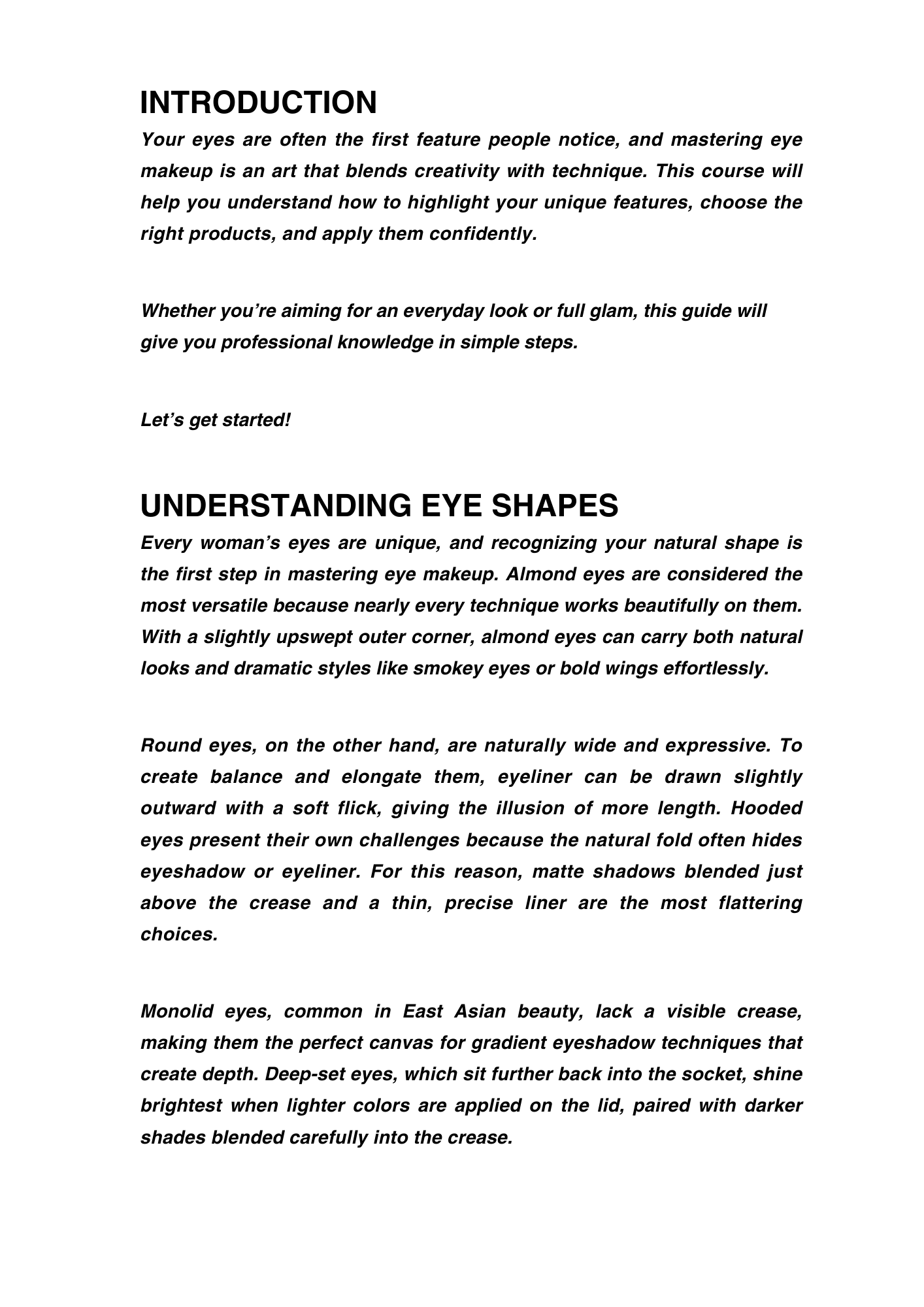 The Art of Perfect Eyes
